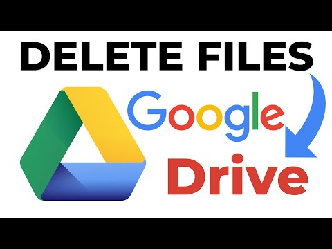 How to Delete Files from Google Drive Permanently using Android phone or iPhone