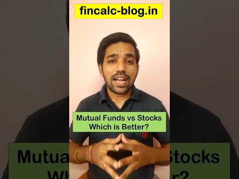 Mutual Funds vs Stocks Which is Better? #fincalc