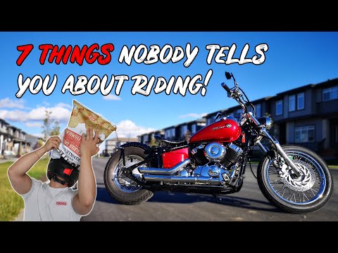 7 Things Nobody Tells You About Riding Motorcycles