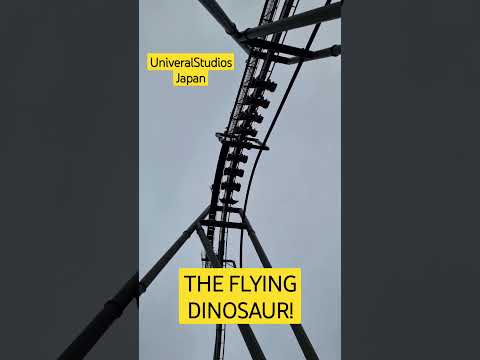 Flying Dinosaur Ride #UniversalStudiosJapan #Osaka #FlyingDinosaur