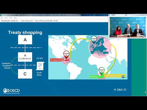 OECD Tax Q&A Webinar | Multilateral BEPS Convention (MLI)