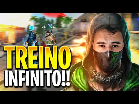 TREINO PRE GWL🤩LIVE DE FREE FIRE💚F1SHER FF💙LIVE ON💚FREE FIRE AO VIVO💙