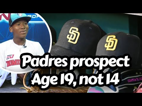 Padres $4 million Dominican prospect Cesar Altagracia is actually 19, not 14 as originally thought