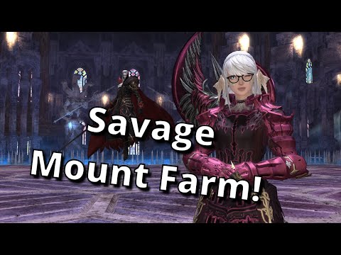 Endwalker Savage Mount Farm Stream! FFXIV Dawntrail