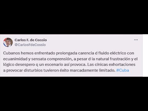 La causa del apagón general de Cuba y la lista de navieras sancionadas