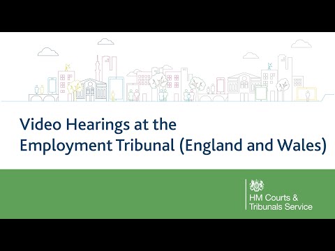 Video hearings at the Employment Tribunal (England and Wales)