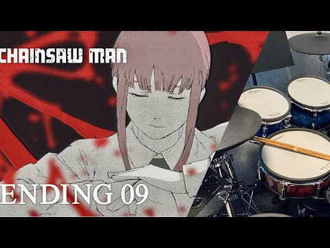 Aimer「Deep down」/ CHAINSAW MAN #9 Ending Drum Cover (with lyrics)