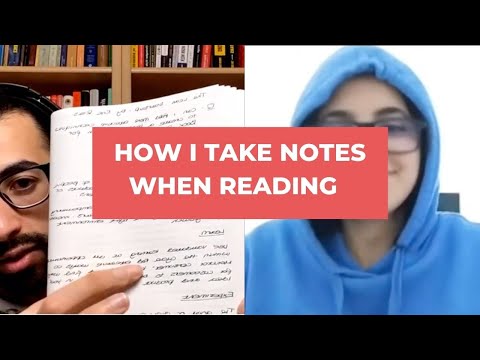 How I Take Notes When Reading