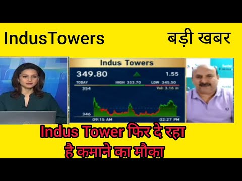 Indus Tower Share Latest News, Indus Tower Share Today News, Indus Tower  share Chart analysis