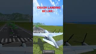 Crash Landing In TURBOPROP FLIGHT SIMULATOR