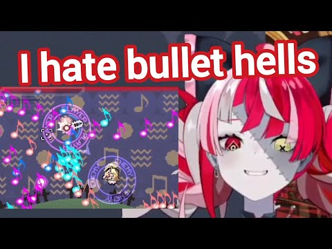 Ollie tries her first bullet hell