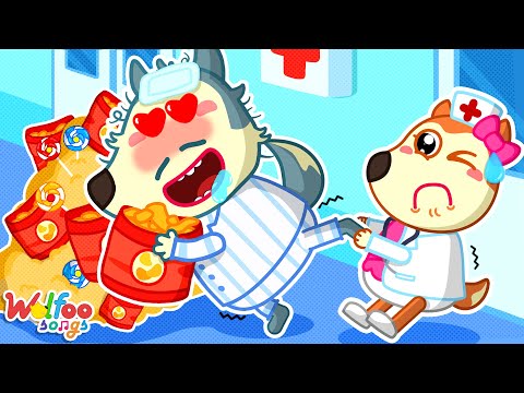 Listen to the Doctor, Dad! - Take Care of Dad Songs | Kids Songs & Nursery Rhymes @WolfooFamilySongs