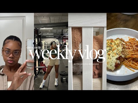 vlog | I’ve been so low energy!, 2 yr check up, gym, first time making chicken parm + more