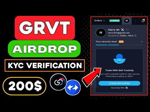 GRVT Exchange KYC Verify 🤑 GRVT Exchange Airdrop Update 😱 Exchange Airdrop Update💲