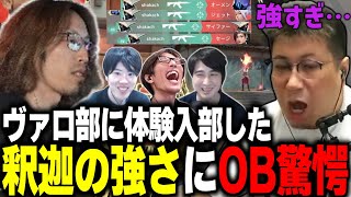 【ヴァロ部】体験入部してきた大型新人「釈迦」の強さに開いた口が閉じなくなるこく兄（2024/12/21）