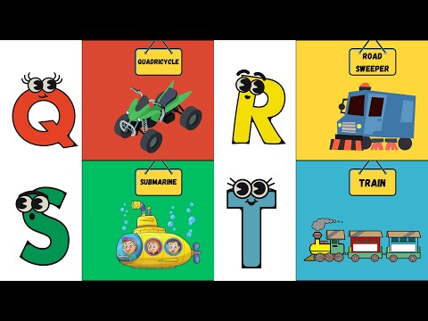 "ABC Vehicles Song 🚗✈️ | Fun Learning for Kids | A to Z Transport Adventures! 🚦| #abcd #kids