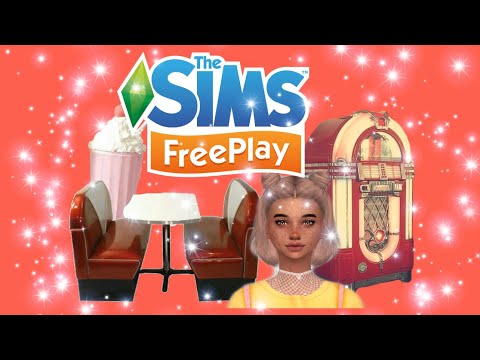 I turned my grande cafe into a retro restaurant!! Sims FREEPLAY