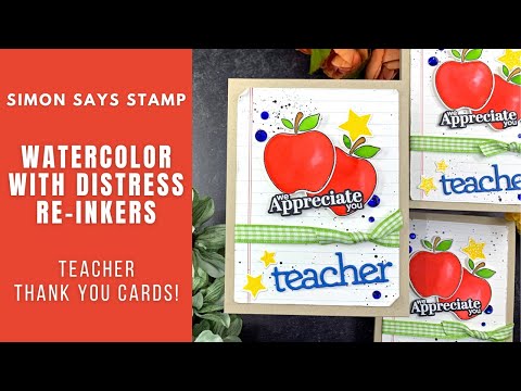 Appreciate You Teacher Cards | Simon Says Stamp