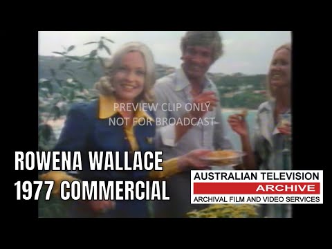 ROWENA WALLACE - BROCKHOFF SHAPES COMMERCIAL (1977)