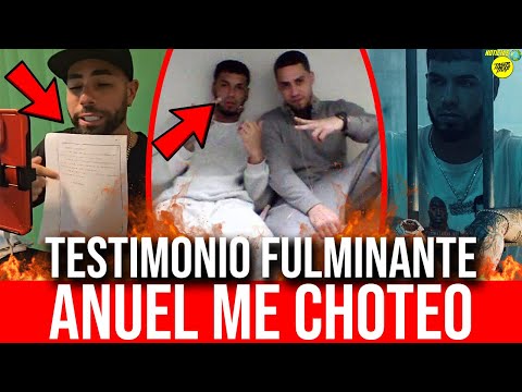 ANUEL ME CHOTEO: PAPELES DE ANUEL! CO-DEFENDER DE ANUEL ROMPE EL SILENCIO (EL JOUKER DE BAYA)