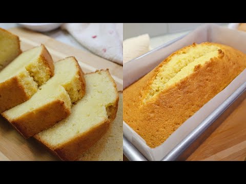 Vanilla Pound Cake Recipe | Just 5 INGREDIENTS!