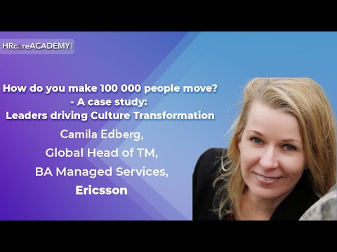 Camila Edberg I Ericsson I 8th HRcoreACADEMY 2021 I Teneo Meetings