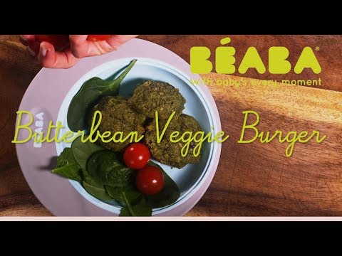 Beaba Babycook Recipe - Butterbean Veggie Burgers - Direct2Mum