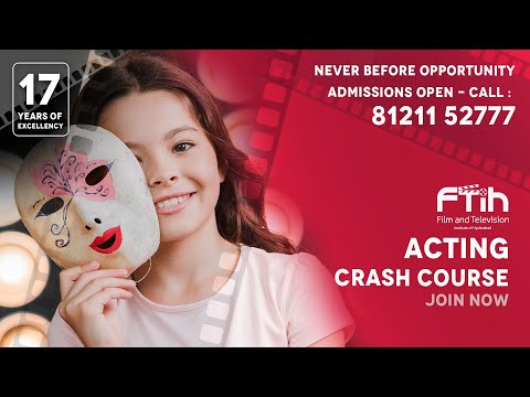 Enroll in Our Acting Crash Course Today || FTIH