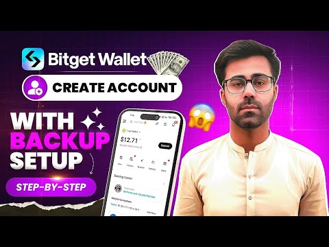 How To Create Bitget Wallet With Backup Setup || Bitget Wallet Account Kaise Banaye