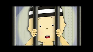 カイユと一緒に刑務所から脱出する | Caillou | 子供のための漫画 | WildBrain ジャパン