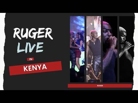 RUGER Live in Kenya | Full Performance-RAHA FEST