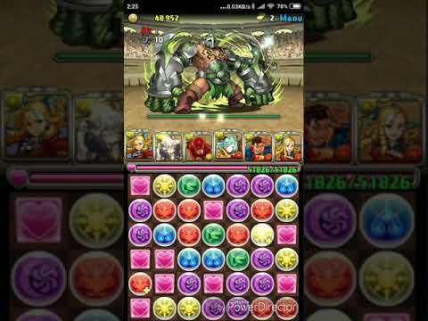 [パズドラ]PAD 5月LV9 神月隊 攻擊力已達上限？