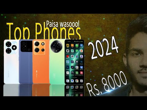 Top 5 Best smartphone under 8000 in january 2024 | Latest Paisa wasool phones in india