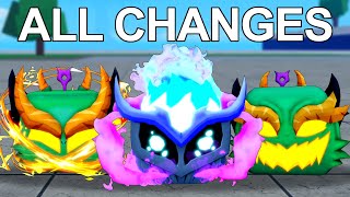 Blox Fruits ALL Changes in Dragon Rework Update