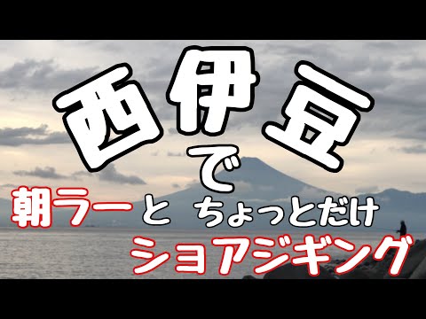 西伊豆で青物狙ってジギングと朝ラー。