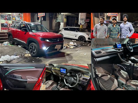 Gujarat से Brezza आई Range Rover बन ने - Brezza lxi modified | brezza modification 2024 | new brezza