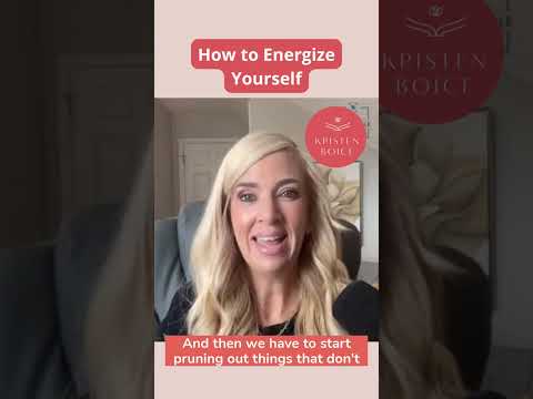 How to Energize Yourself