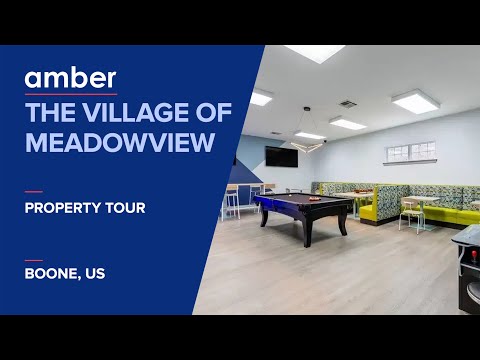 Property Tour | The Village of Meadowview, Boone | Student Accommodation in US | amber