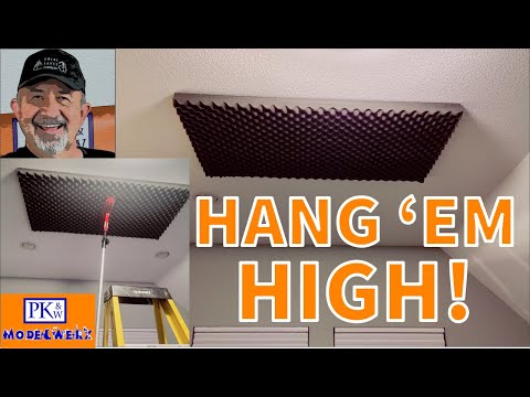 DIY Acoustic Foam Panels #2 - Installation