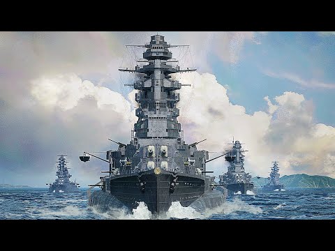 【10分解説】戦艦『長門』『陸奥』を3DCGで復元してみた【4K】