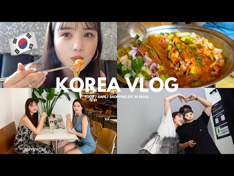 【韓国VLOG】2泊3日の弾丸ソウルを完全攻略🇰🇷❤️‍🔥絶対行くべきなグルメ/カフェ/お買い物🛍️🌶️🥐☕️