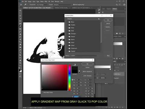 instant pop art by dailycreatics in photoshop cc #shorts