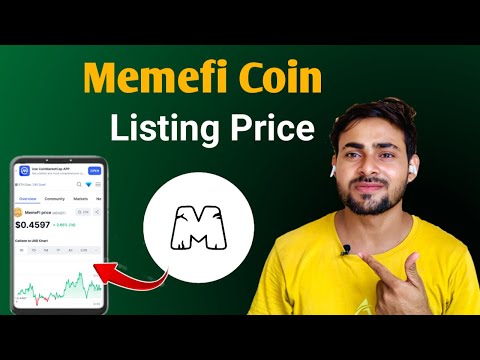 $MEMEFI COIN LISTING PRICE PREDICTION✔️ Memefi Airdrop Price ~ Memefi Withdrawal