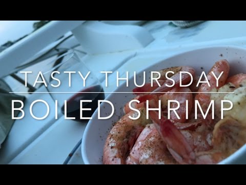 Boiled shrimp - a Tasty Thursday video