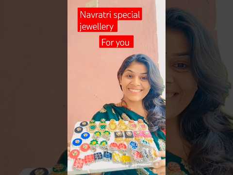 Navratri jewellery collection #shorts#shortvideo#navratri#navratrispecial#garba#handmadejewelry