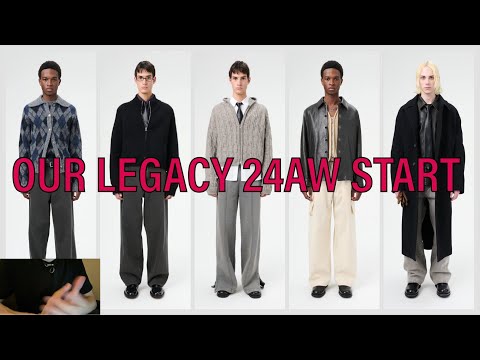 【24AW】OUR LEGACY 24AW何買う動画Pt.1前編【俺らの秋冬到来】