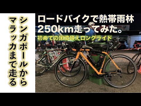 【ロードバイク/ツーリング】シンガポールからマラッカまでロードバイクで250km 走ってみた。