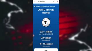 Goats গুরুত্বপূর্ণ আপডেট | Goats Airdrop Claim | Goats Snapshot Complete | Goats New Update Today