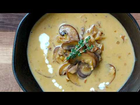 Cream of Mushroom Soup - Umami-Rich & Dairy-Free!