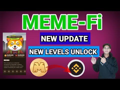 Meme-Fi Airdrop New Update Unlock New Levels Listing In Binance Confirm ✅